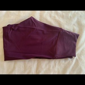 Lululemon High Waisted Lux cropped Wunder Unders